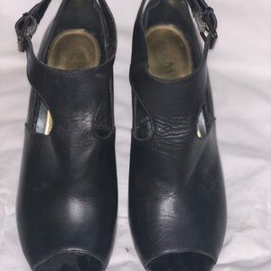 Ralph Lauren black wedge sandal